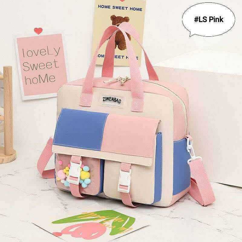 Waterproof &amp; High Capacity Contrast Backpack for Student