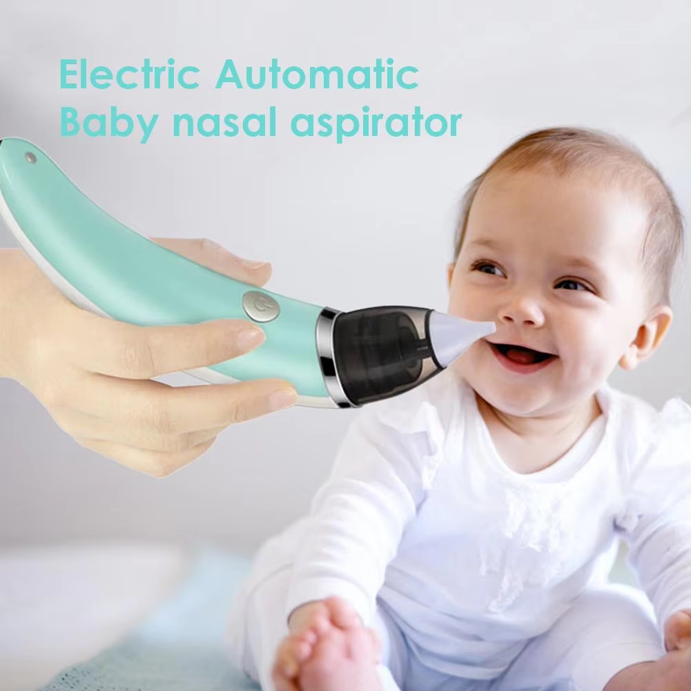 Electric Automatic Baby Nasal Aspirator - Safe &amp; Gentle Nose Cleaner for Infants