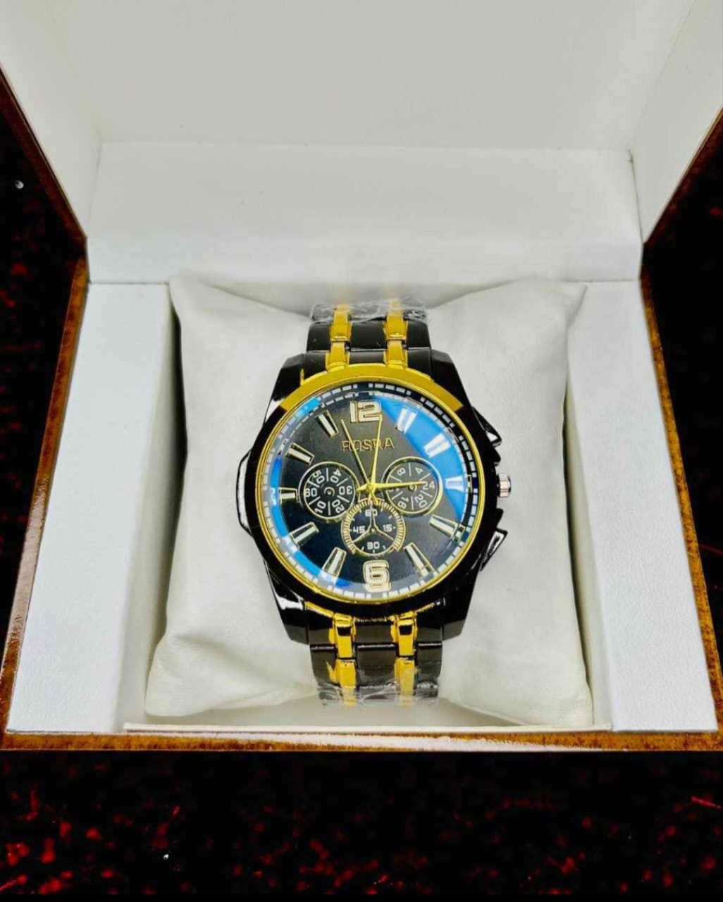 Rosra Men&amp;#039;s Stainless Steel Fashion Watch for men