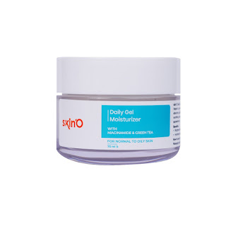 skin'O ডেইলি জেল ময়শ্চারাইজার উইথ নায়াসিনামাইড &amp; গ্রিন টি