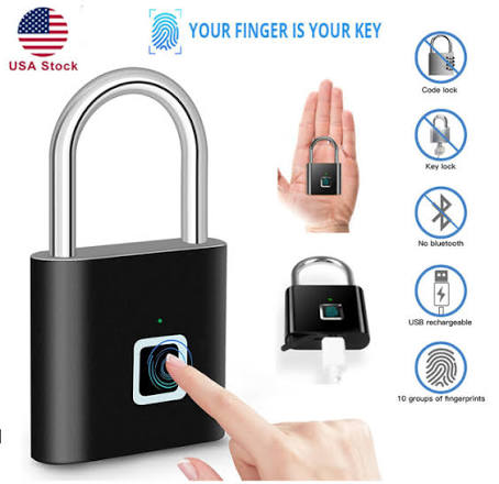 Smart Fingerprint Padlock