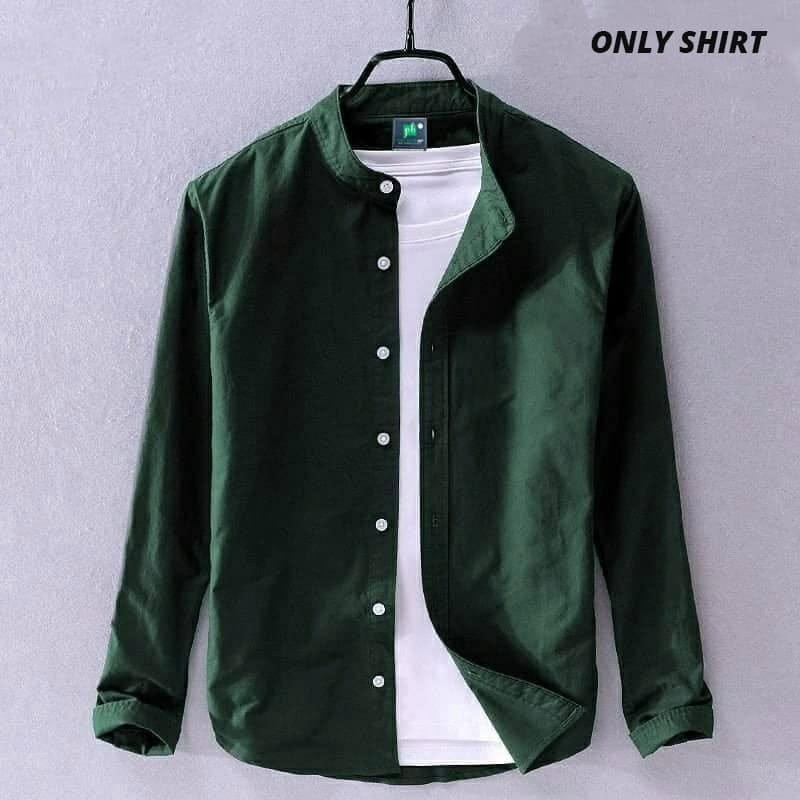 Premium Stylish Ban Colour Shirt