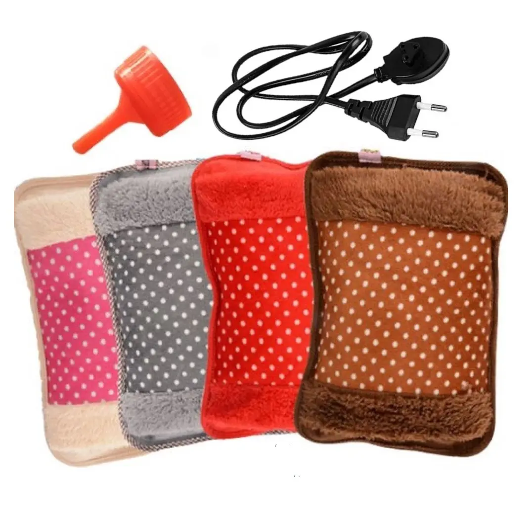 Electric Heating Hot Water Bag – Fast Pain Relief for Back, Neck, Joint Pain &amp;amp; Period Cramps